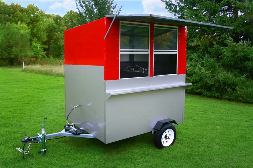 food trailer for sale. food cart for sale. hot dog cart for sale